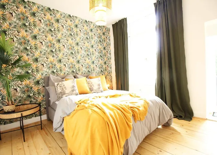 公寓 Superior Mit Tropical Feeling L 2 Schlafzimmer Nahe L Messe L Flughafen L Hbf *