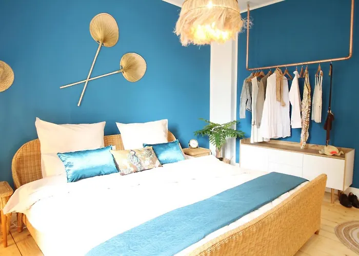 Secret Hideaways Tropical Feeling Mit 2 Schlafzimmer Nahe L Messe L Flughafen L Hbf Apartment Duisburg