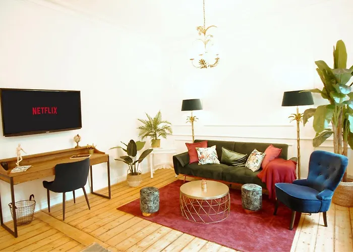 Superior Mit Tropical Feeling L 2 Schlafzimmer Nahe L Messe L Flughafen L Hbf 公寓